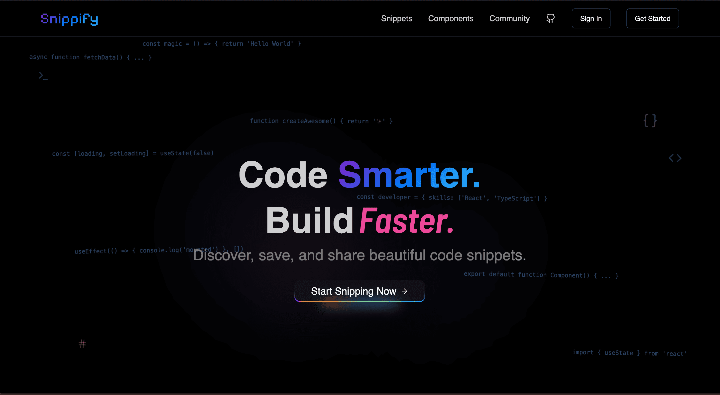 Snippify project cover